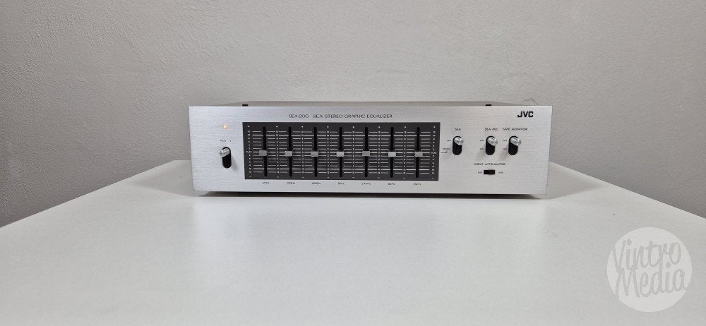 JVC SEA-20G Equalizer | 7 Bands | 60 Hz - 15 kHz | Vintage, Ophalen of Verzenden, Refurbished