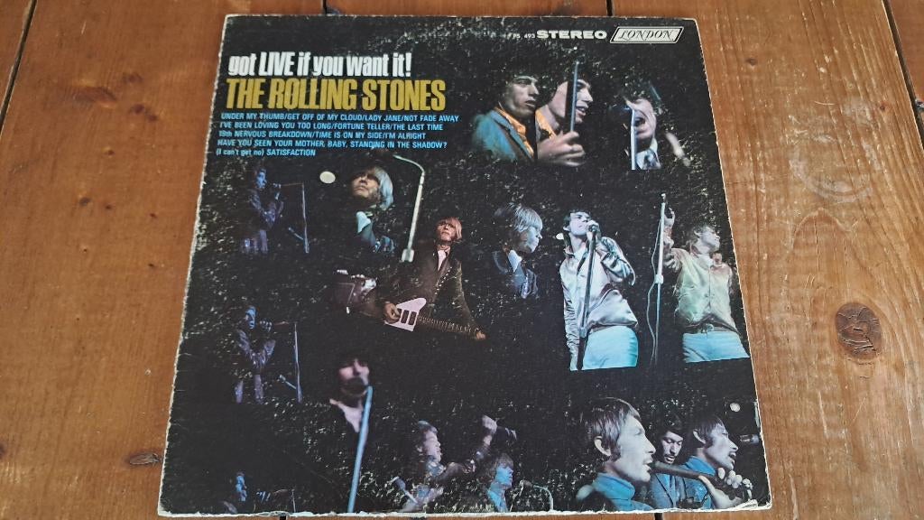 lp album The Rolling Stones ‎– Got Live If You Want It!, Gebruikt, Ophalen of Verzenden, 12 inch, Originele persing