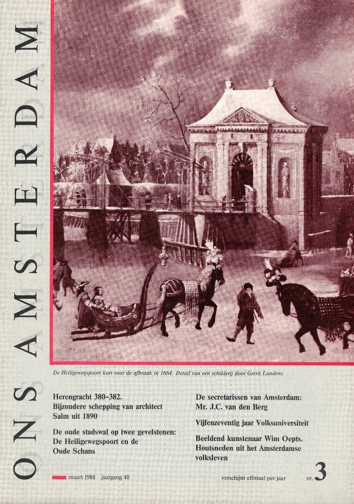 Wim Oepts in Ons Amsterdam - maart 1988., Boeken, Verzenden, Gelezen, Overige typen