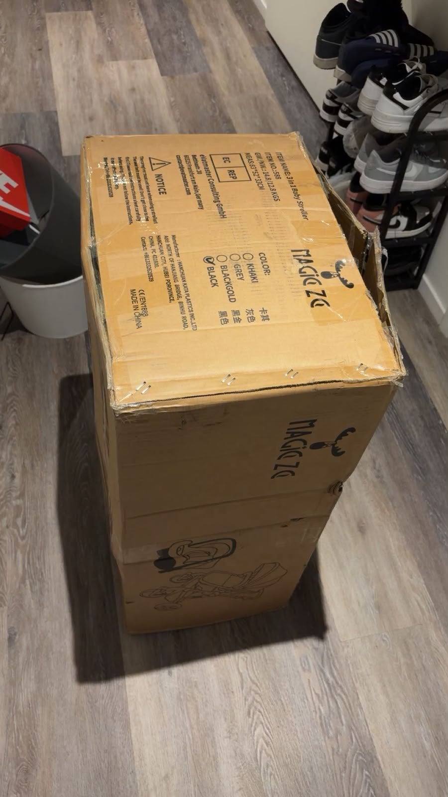 Kinderwagen, Ophalen, Zo goed als nieuw, Overige merken