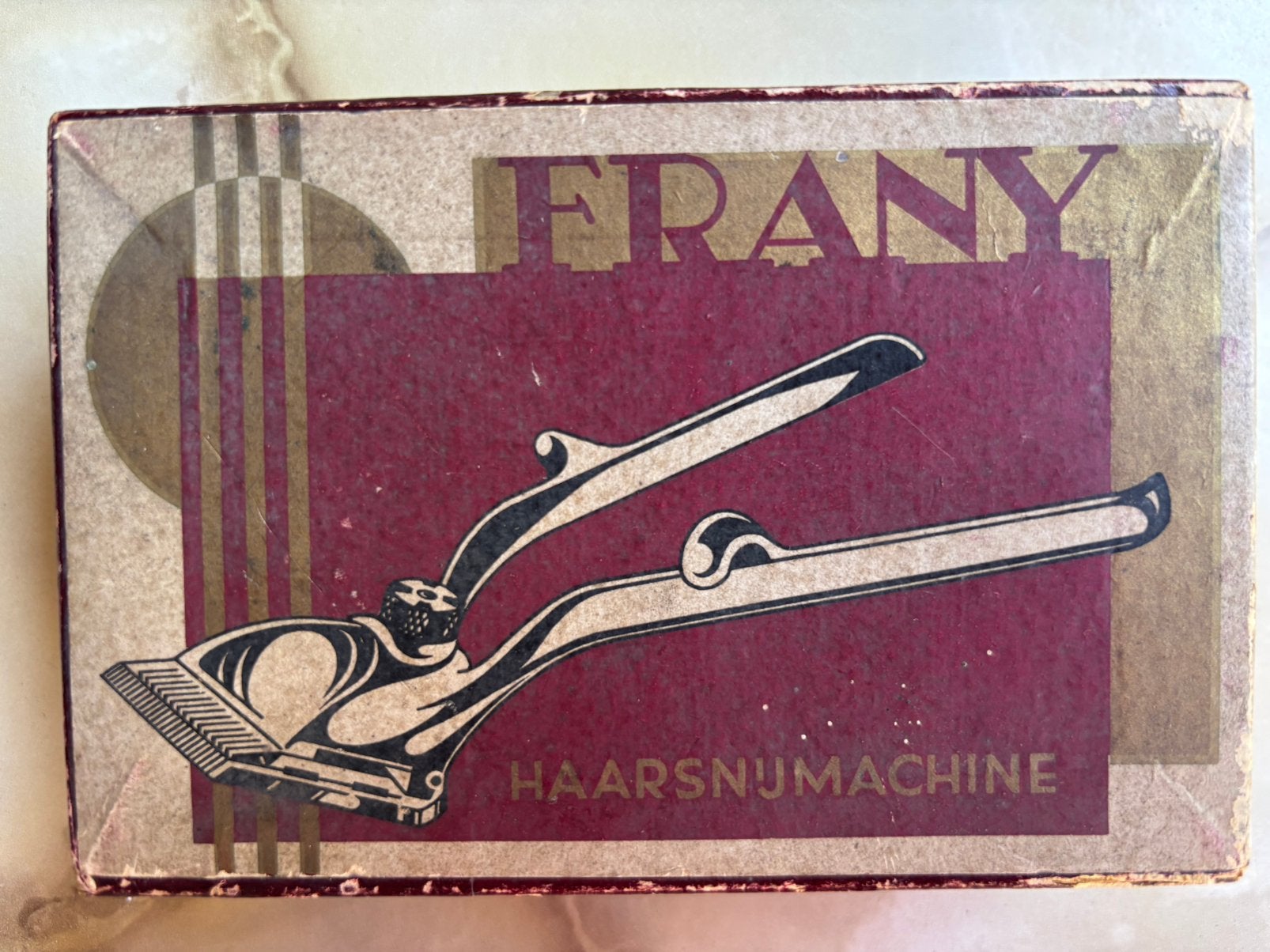 Vintage handtondeuse merk Frany, Ophalen, Gebruikt
