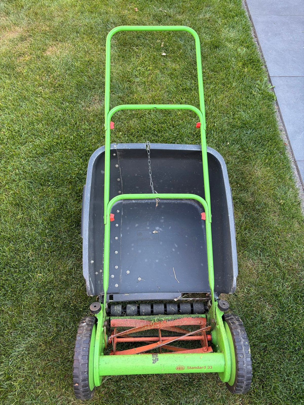 Brill Standard 33 handgrasmaaier, Tuin en Terras, Ophalen, Gebruikt, Handgrasmaaier, 30 t/m 39 cm