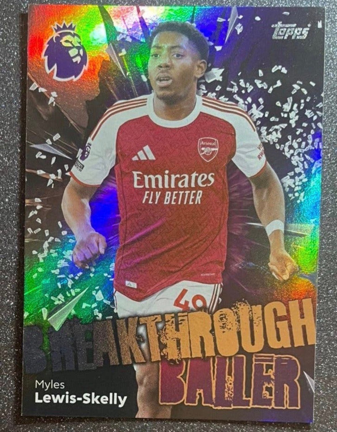 Topps Premier  League 25/26 BREAKTHROUGH BALLER LEWIS-SKELLY, Verzenden, Zo goed als nieuw, Plaatje
