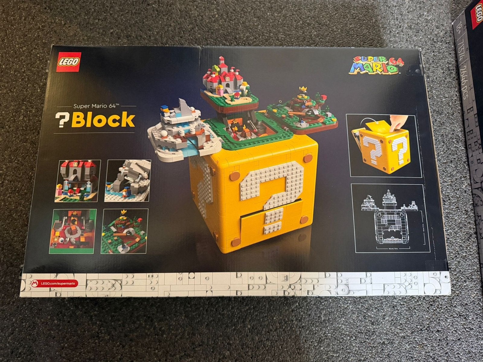 LEGO Super Mario 64 ? Block -, Ophalen of Verzenden, Gebruikt, Overige merken