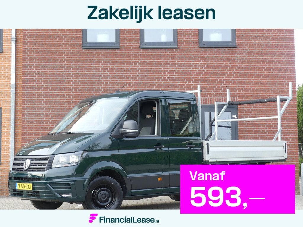 Volkswagen Crafter 35 2.0 TDI L3 Dubbel Cabine 7Persoons Tre, Gebruikt, 4 cilinders, 7 stoelen, Bedrijf