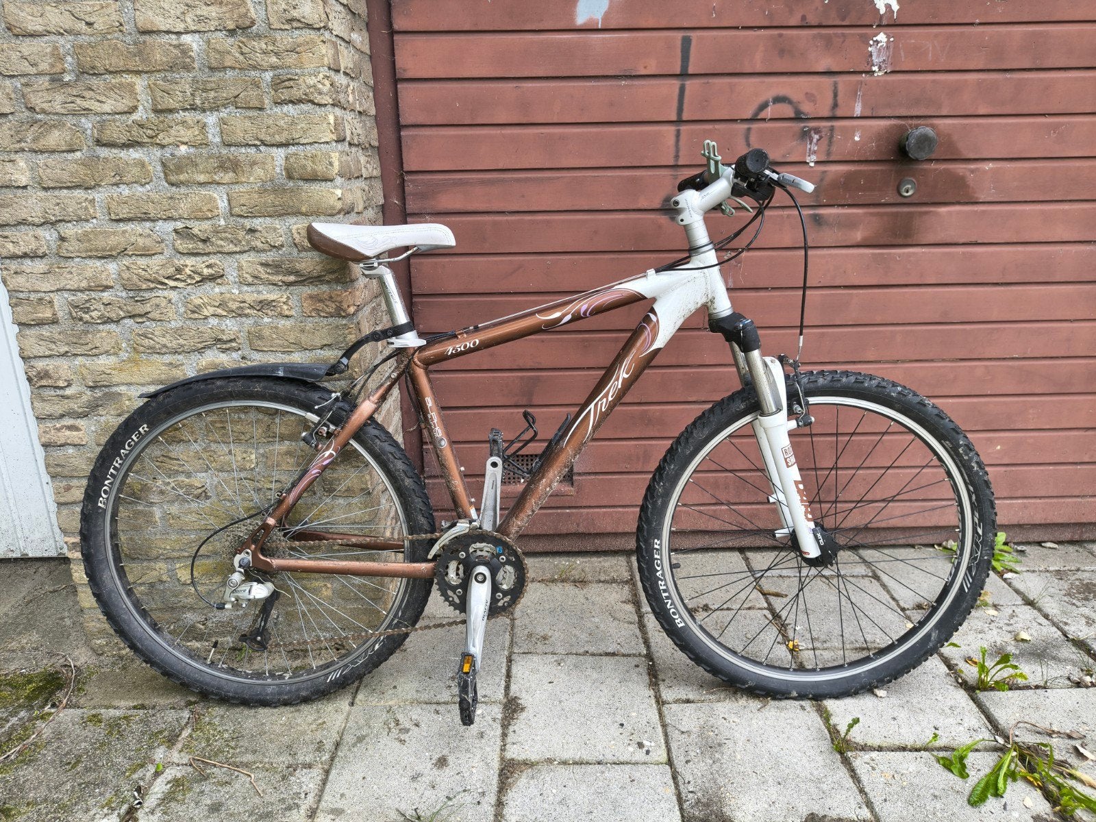 Dames Trek MTB | Ketting tandwielen goed | Rockshock VV, Ophalen, Gebruikt, Velgrem, 49 tot 53 cm