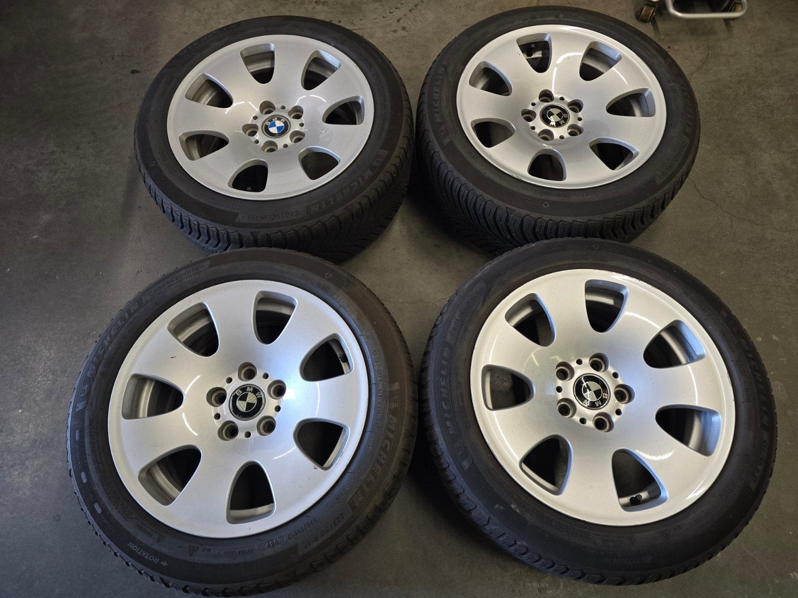 e28/e34/e38/e32/e65/e66 17 inch style 165..5x120, Ophalen, Gebruikt, BMW