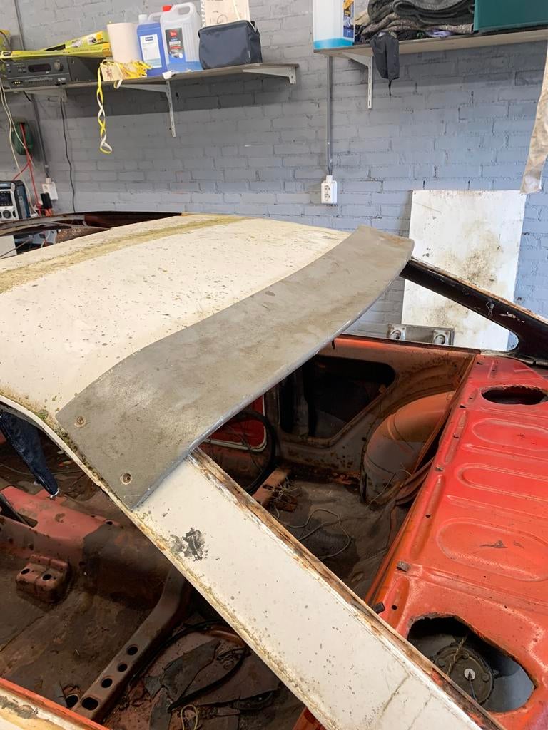 Spoiler Opel manta b dakspoiler, Ophalen, Achter, Deur