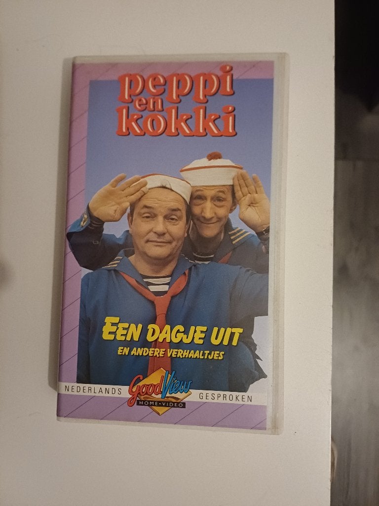 VHS Peppi en Kokki – Een Dagje Uit, Cd's en Dvd's, Alle leeftijden, Ophalen of Verzenden, Gebruikt, Overige typen