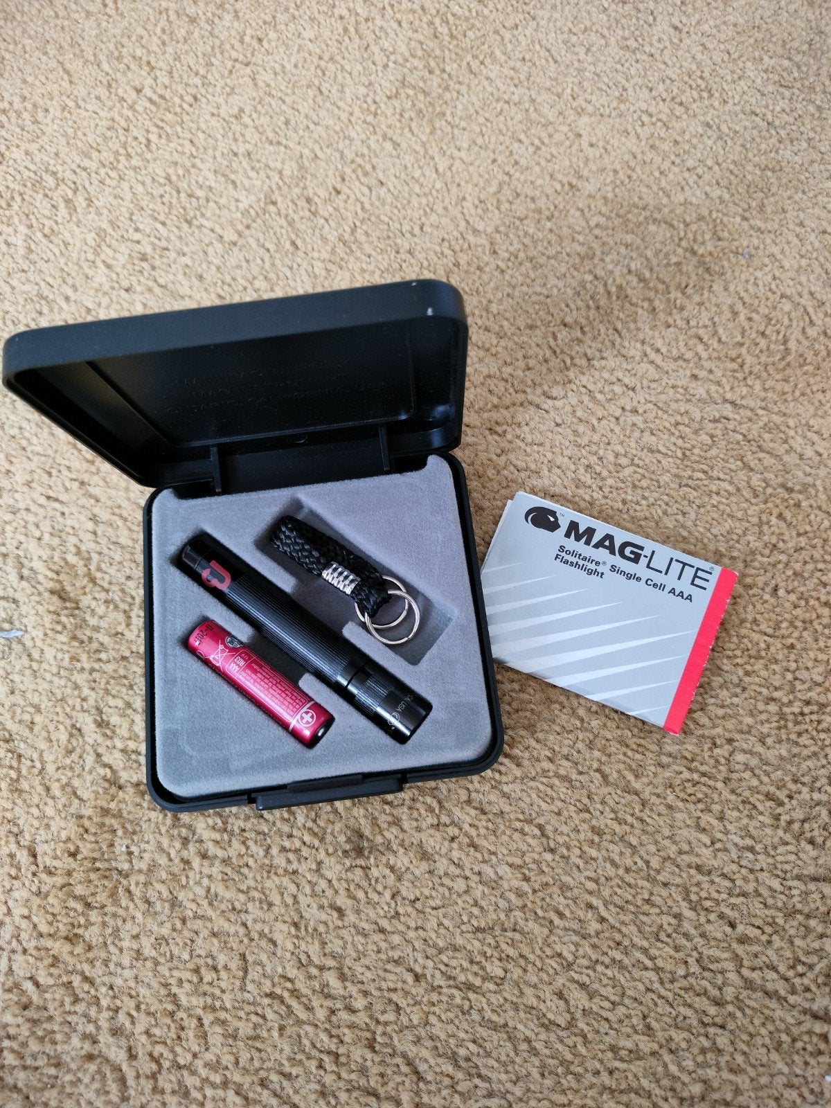 Mag-lite solitaire single cell flaslight, Ophalen of Verzenden, Nieuw