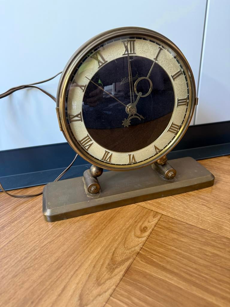 Vintage Hilbink Tafelklok - Klassieke Stijl, Ophalen