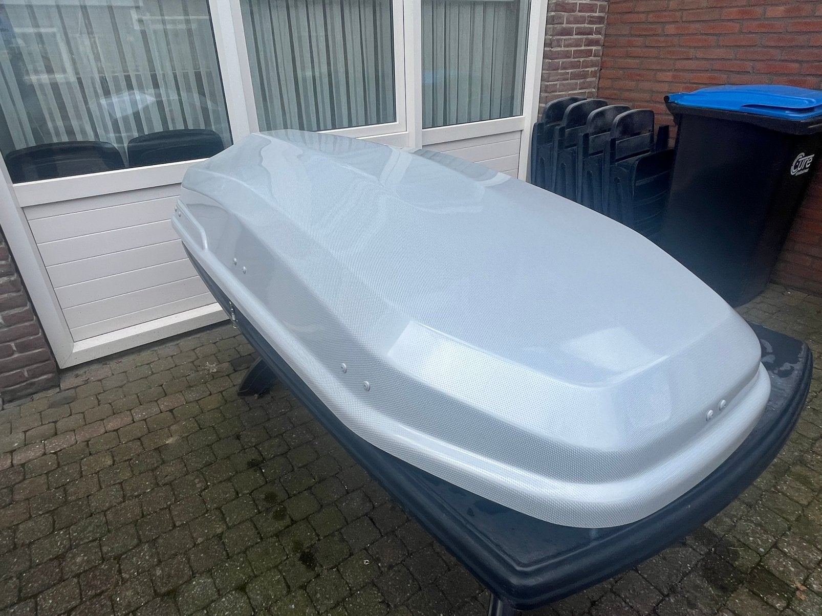 Fiat Dakkoffer , dubbelzijdig opening, 160x78x40cm,360 liter, Ophalen, Gebruikt