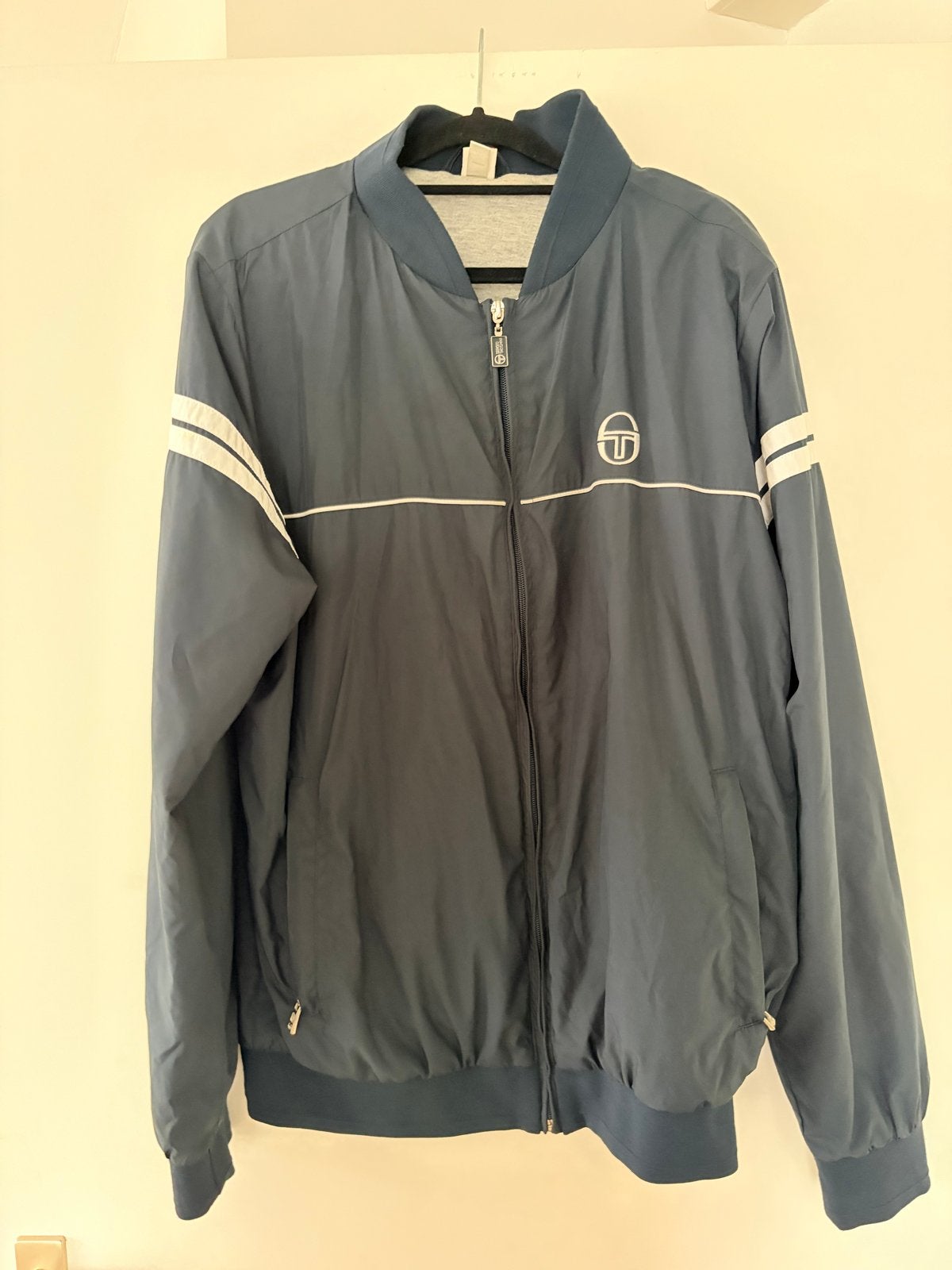 Sergio Tacchini Bomberjack - Maat XL, Kleding | Heren, Ophalen of Verzenden, Zo goed als nieuw, Maat 56/58 (XL), Blauw