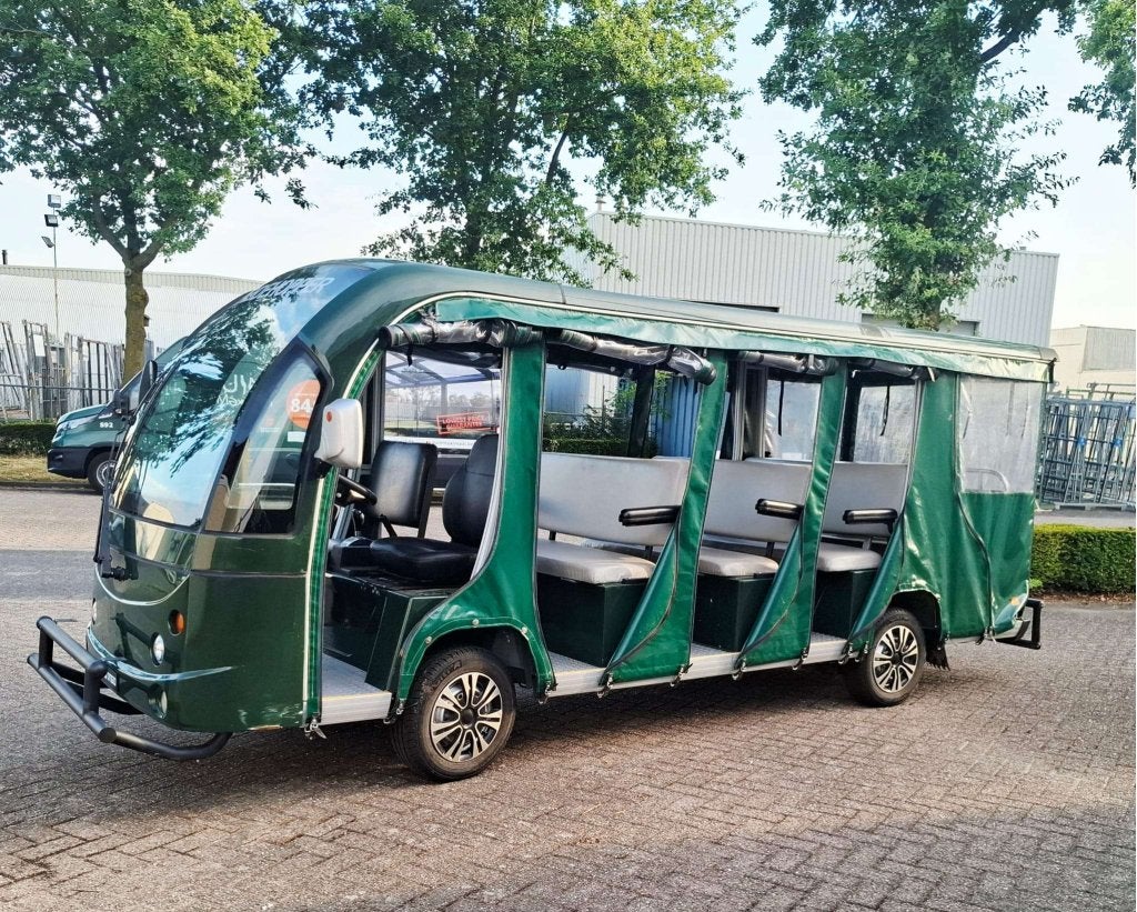 Elektrische Bringo Shuttle Bus 14p – 2022 – Compleet Golfkar, Te koop, Groen, Elektrisch, Bedrijf