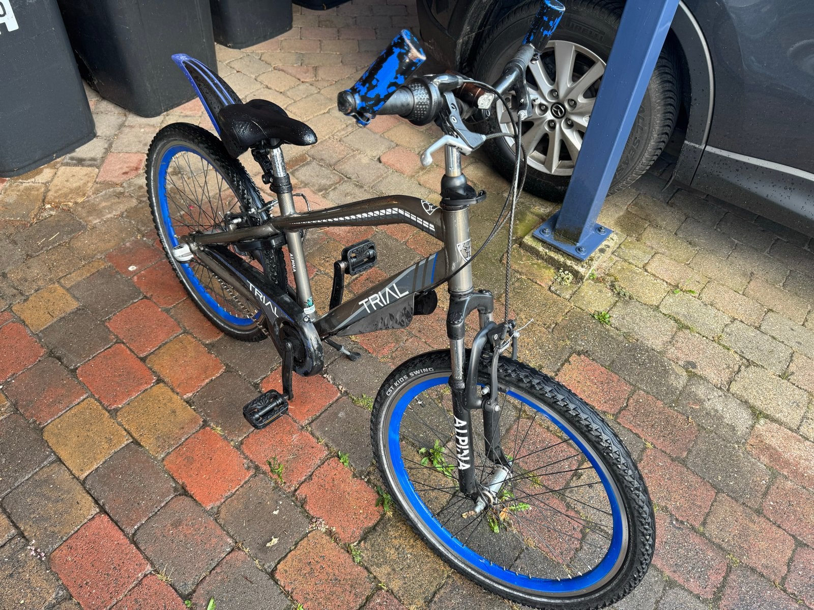 Alpina Trial 24 inch kinderfiets, Fietsen en Brommers, Fietsen | Kinderfietsjes, Ophalen, Gebruikt, Velgrem, 20 inch of meer