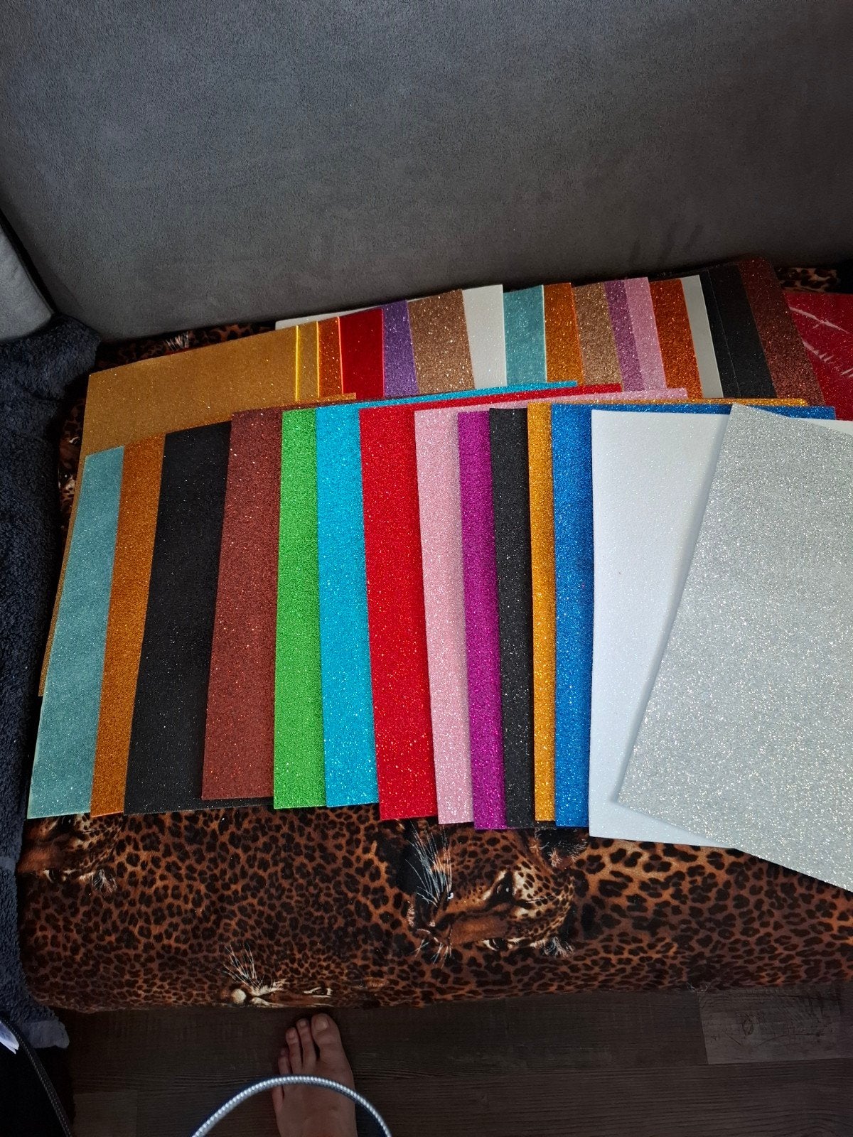 Glitter foam vellen, knutselmateriaal, diverse kleuren, Overige thema's, Nieuw, Meerkleurig, Ophalen of Verzenden