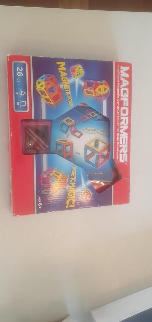 Magformers Intelligent Magnetic Construction Set 26 stuks, Ophalen of Verzenden