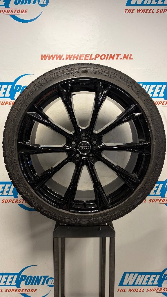 22" GMP Velgen Audi E-tron S Q8 E-tron GE Winterbanden 5x112, Gebruikt, 285 mm, Banden en Velgen, Overige maten