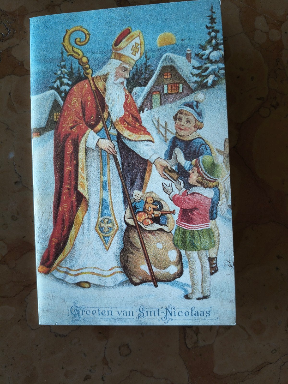 Sinterklaas kaart, Verzamelen, Ansichtkaarten | Themakaarten, Ophalen of Verzenden