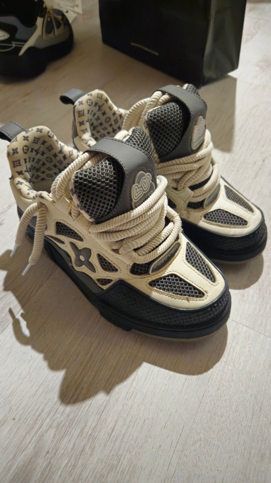 Lv skates - Donker grijs wit, Verzenden, Jongetje of Meisje, Schoentjes
