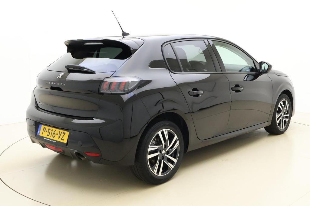Peugeot 208 1.2 PureTech Allure 100 PK | Automaat | Camera |, 101 pk, Gebruikt, Leder en Stof, Origineel Nederlands