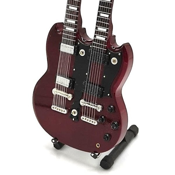 Jimmy Page Led Zeppelin miniatuur gitaar 25cm mini guitar, Info@deconoord.nl, Deco Noord, Nieuw, Ophalen of Verzenden