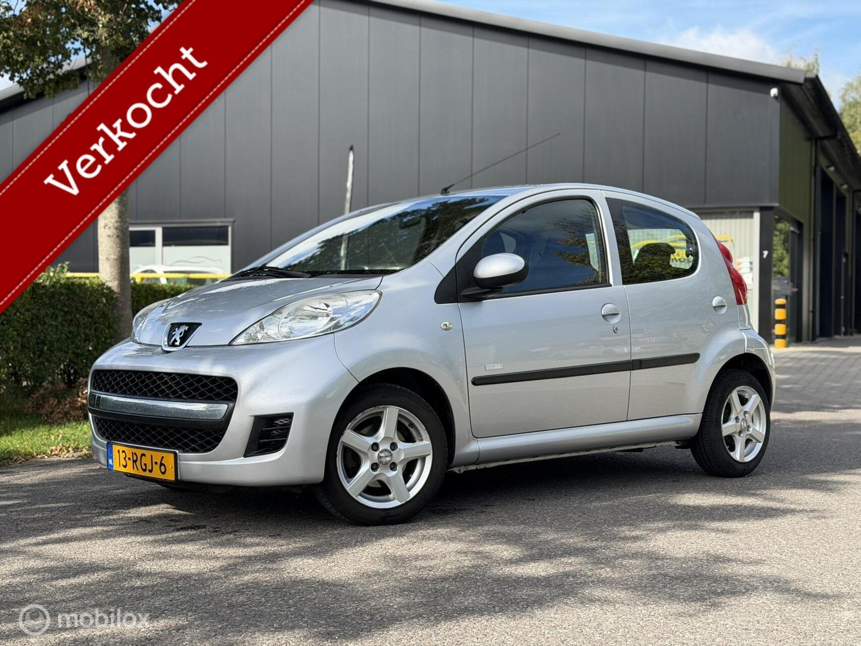 Peugeot 107 1.0-12V AIRCO - 95.165KM NAP - NL AUTO, Auto's, Voorwielaandrijving, Euro 5, Gebruikt, 4 stoelen