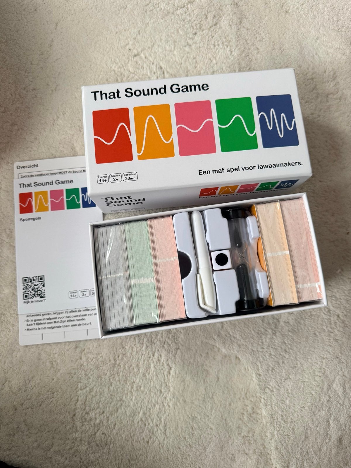 Nieuw! That Sound Game - Een maf spel voor lawaaimakers, Een of twee spelers, Ophalen of Verzenden, Nieuw