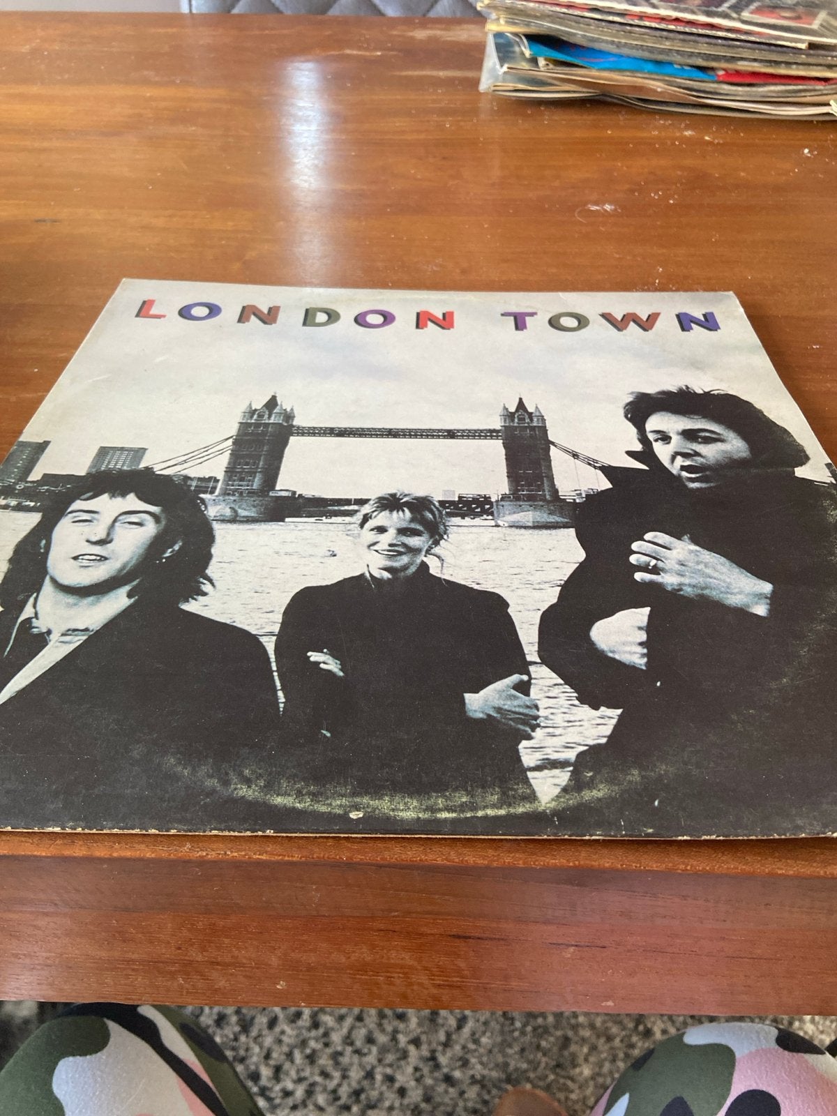 Wings - London Town LP (1978), LP, Gebruikt, Pop, Ophalen of Verzenden