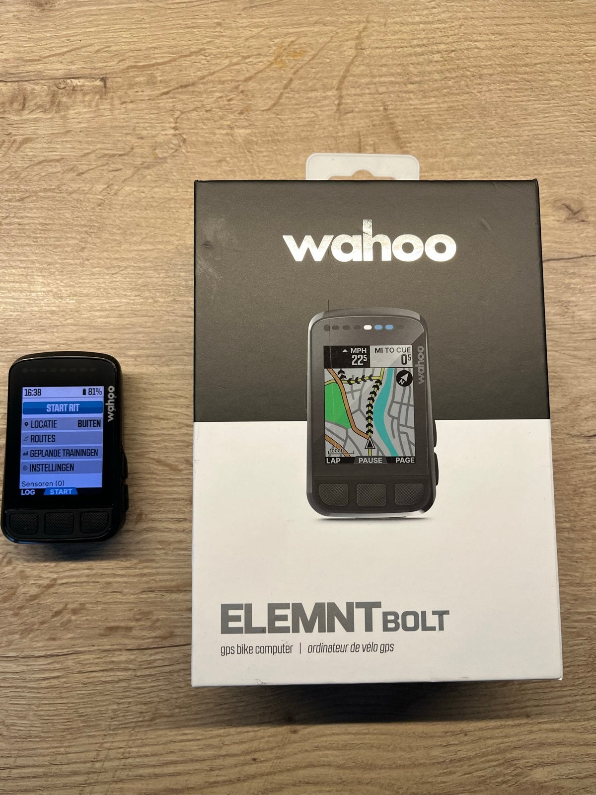 Wahoo Elemnt Bolt v2  GPS Fietscomputer - NIEUWSTAAT, Ophalen of Verzenden, GPS, Zo goed als nieuw