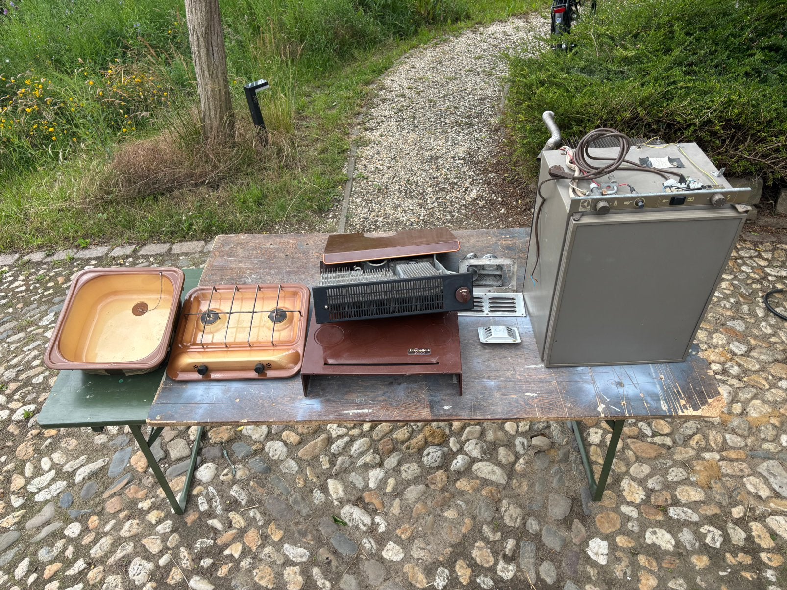Trumatic 2000 kachel Electrolux koelkast, Ophalen, Gebruikt