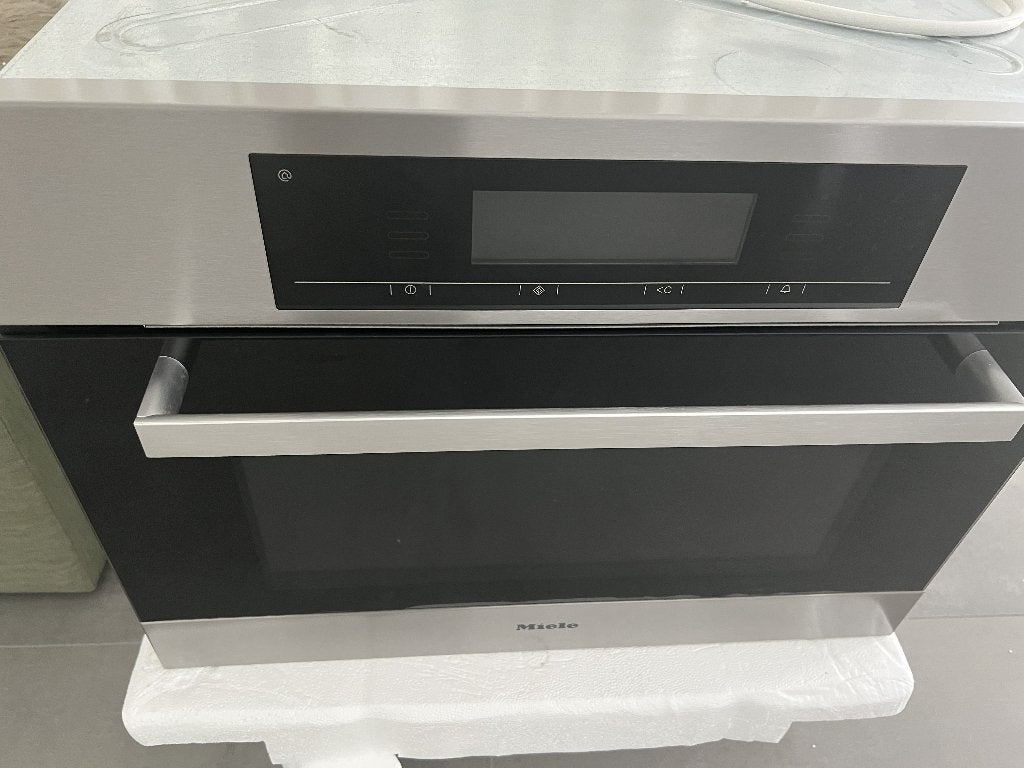 Miele combi magnetron H5080BM, Ophalen, Combimagnetron, Gebruikt, Hete lucht