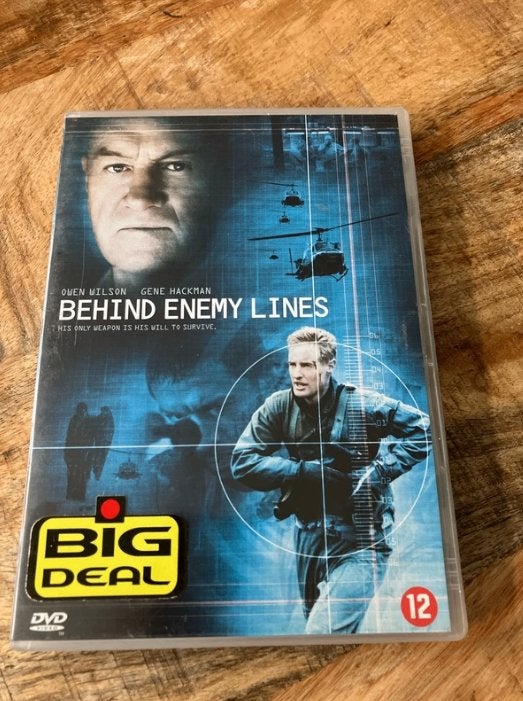 Dvd Behind Enemy Lines, Cd's en Dvd's, Vanaf 12 jaar, Ophalen of Verzenden, Zo goed als nieuw, Oorlog