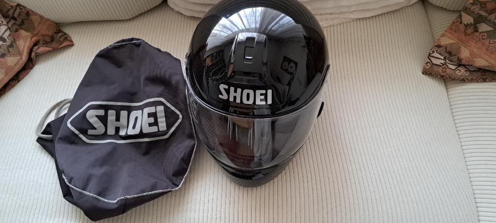 Shoei motorhelm XS vintage en handschoenen, Ophalen, XS, Integraalhelm, Shoei