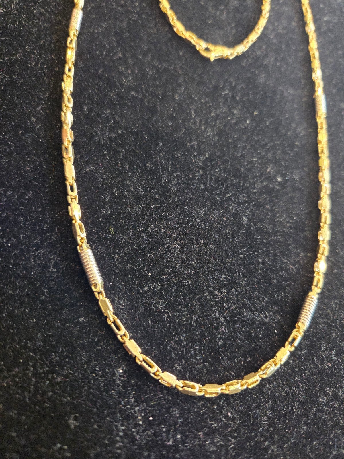14 k gouden monte carlo ketting 30,4 gram 65 cm, Sieraden, Tassen en Uiterlijk, Kettingen, Ophalen of Verzenden, Nieuw, Goud, Goud