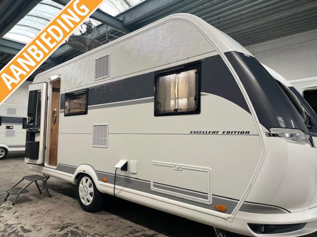 Hobby 490 KMF Excellent edition 2026, Caravans en Kamperen, Standaardzit, Dwarsbed, Hobby, Bedrijf