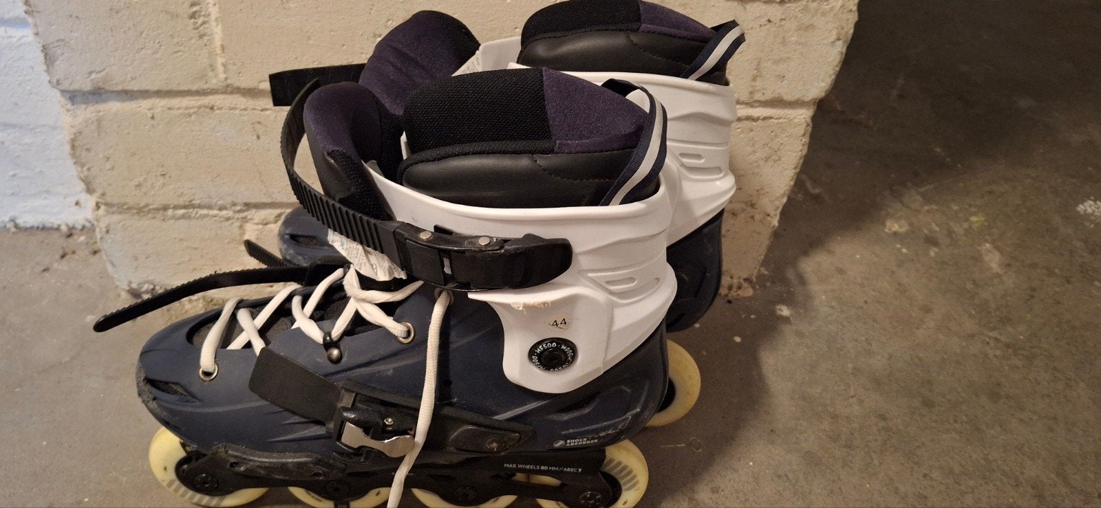 Rolschaatsen maat 44 - Zo goed als nieuw, Sport en Fitness, Schaatsen, Ophalen of Verzenden, Gebruikt