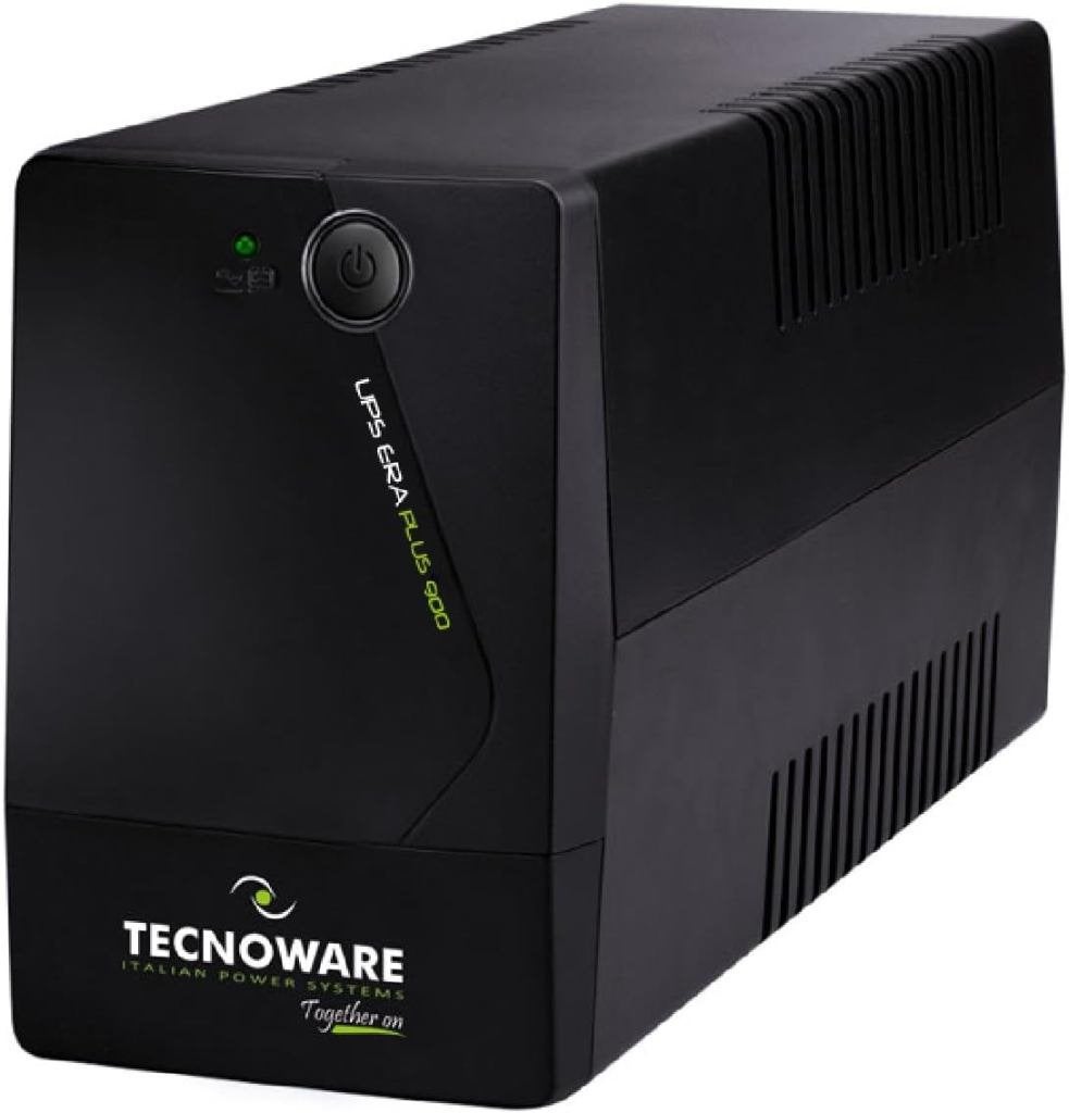 Tecnoware UPS ERA Plus 900 (900VA) – Noodstroomvoorziening, Ophalen of Verzenden, Zo goed als nieuw