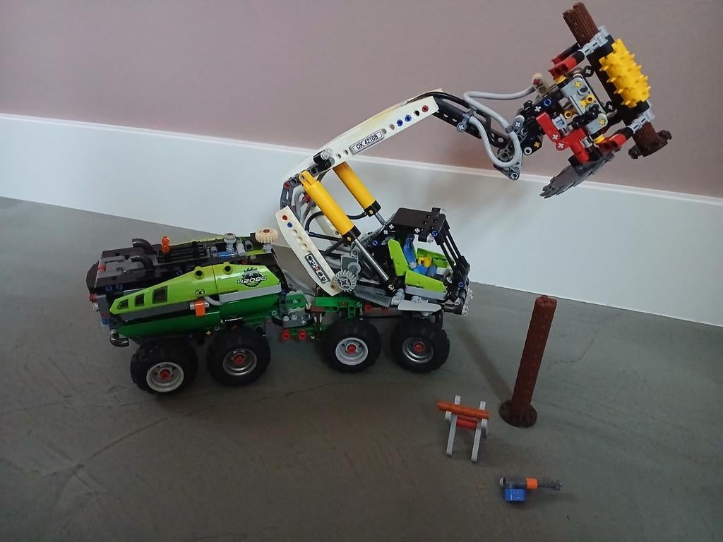 Lego Technic Bosbouwmachine 42080, Ophalen of Verzenden