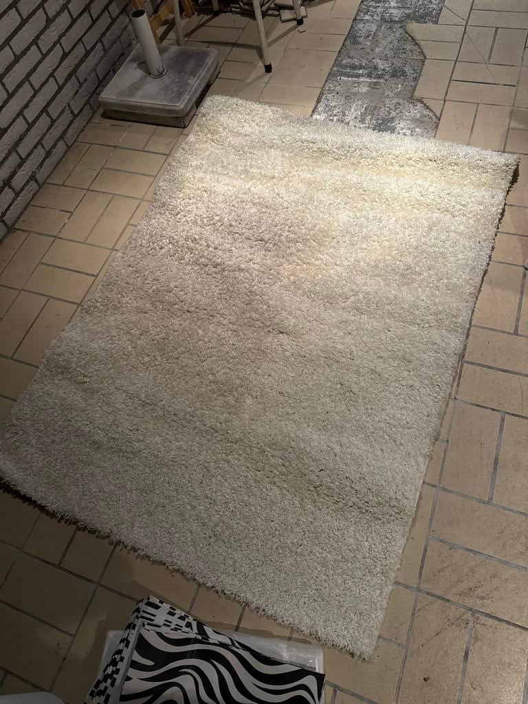 Gratis Vloerkleed, Huis en Inrichting, Ophalen, Gebruikt, 100 tot 150 cm, Crème