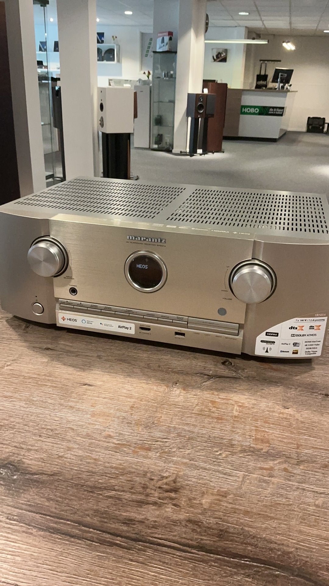Marantz SR5014 surround receiver in nieuwstaat, Audio, Tv en Foto, Versterkers en Receivers, Ophalen, Zo goed als nieuw, 120 watt of meer