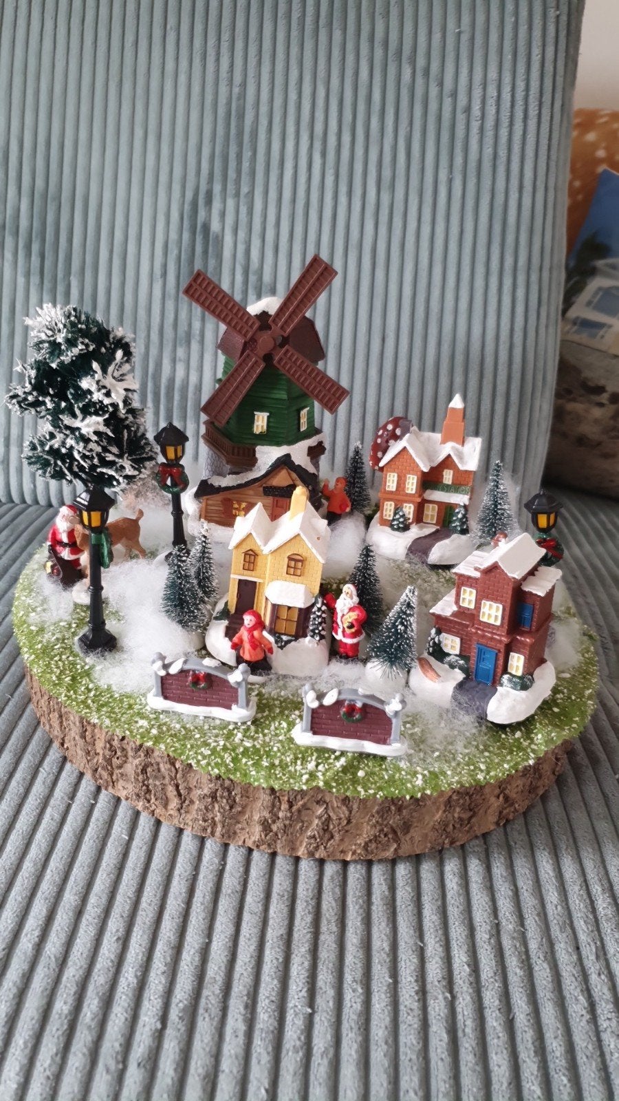 kerstdeco met verlichting, Ophalen of Verzenden