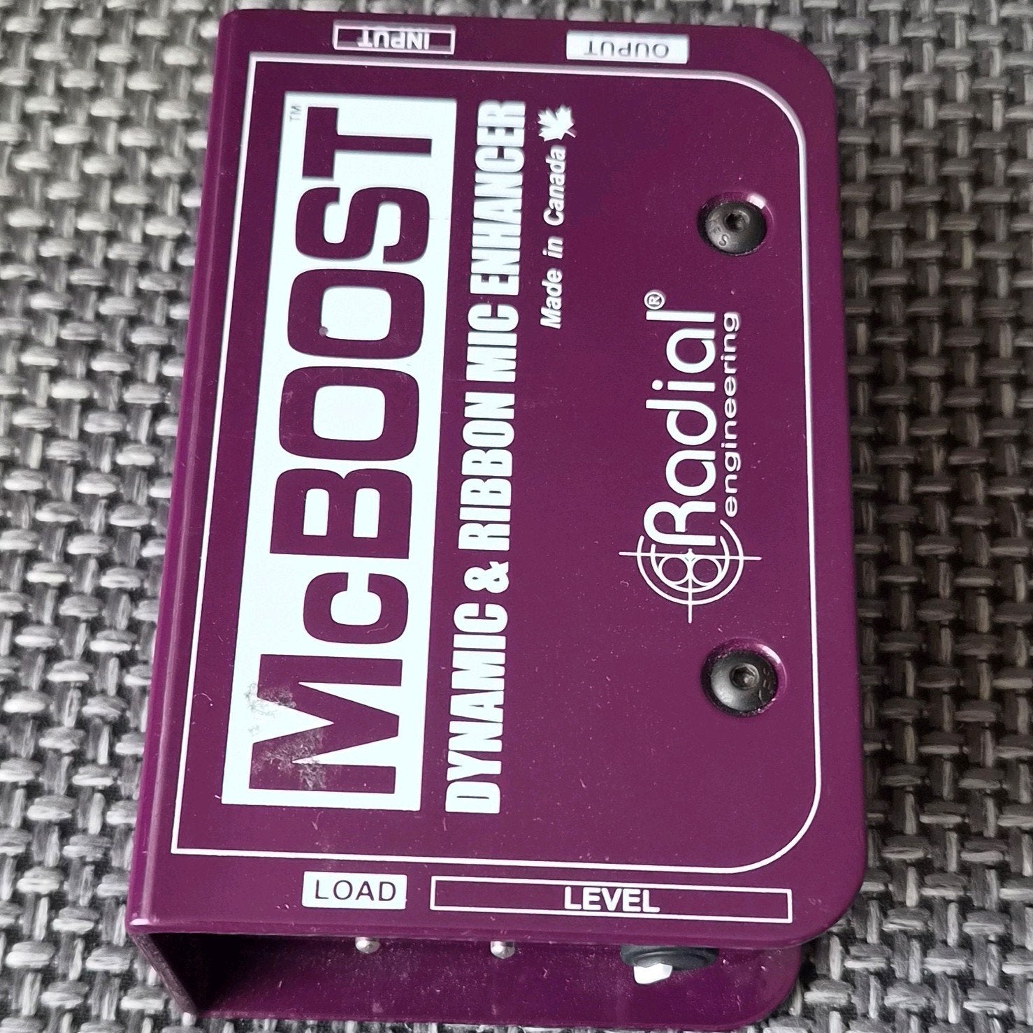 Radial McBoost Dynamic & Ribbon Mic Enhancer, Ophalen of Verzenden, Zo goed als nieuw, Overige typen