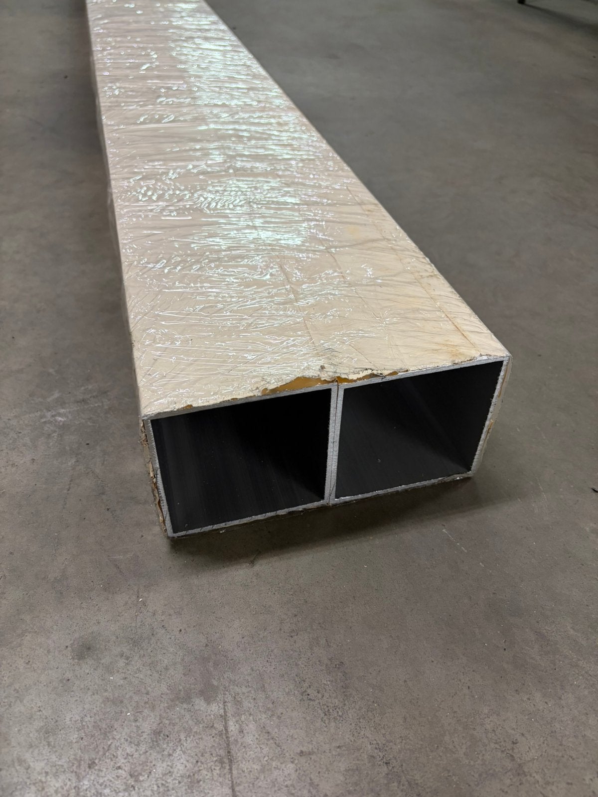 Aluminium vierkante buis koker 100x100x3, Doe-het-zelf en Verbouw, Ophalen, Zo goed als nieuw, Aluminium