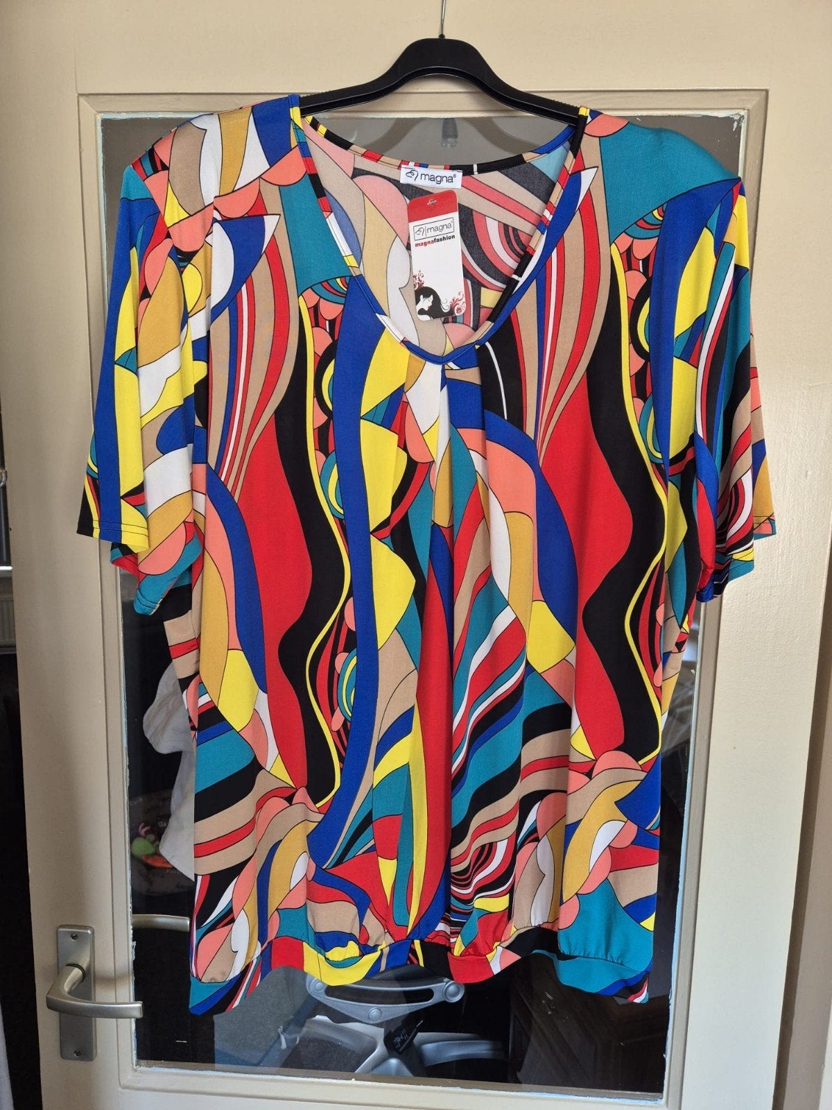 Magna Ballontops, Kleding | Dames, Ophalen of Verzenden, Nieuw, Zwart, Shirt of Top