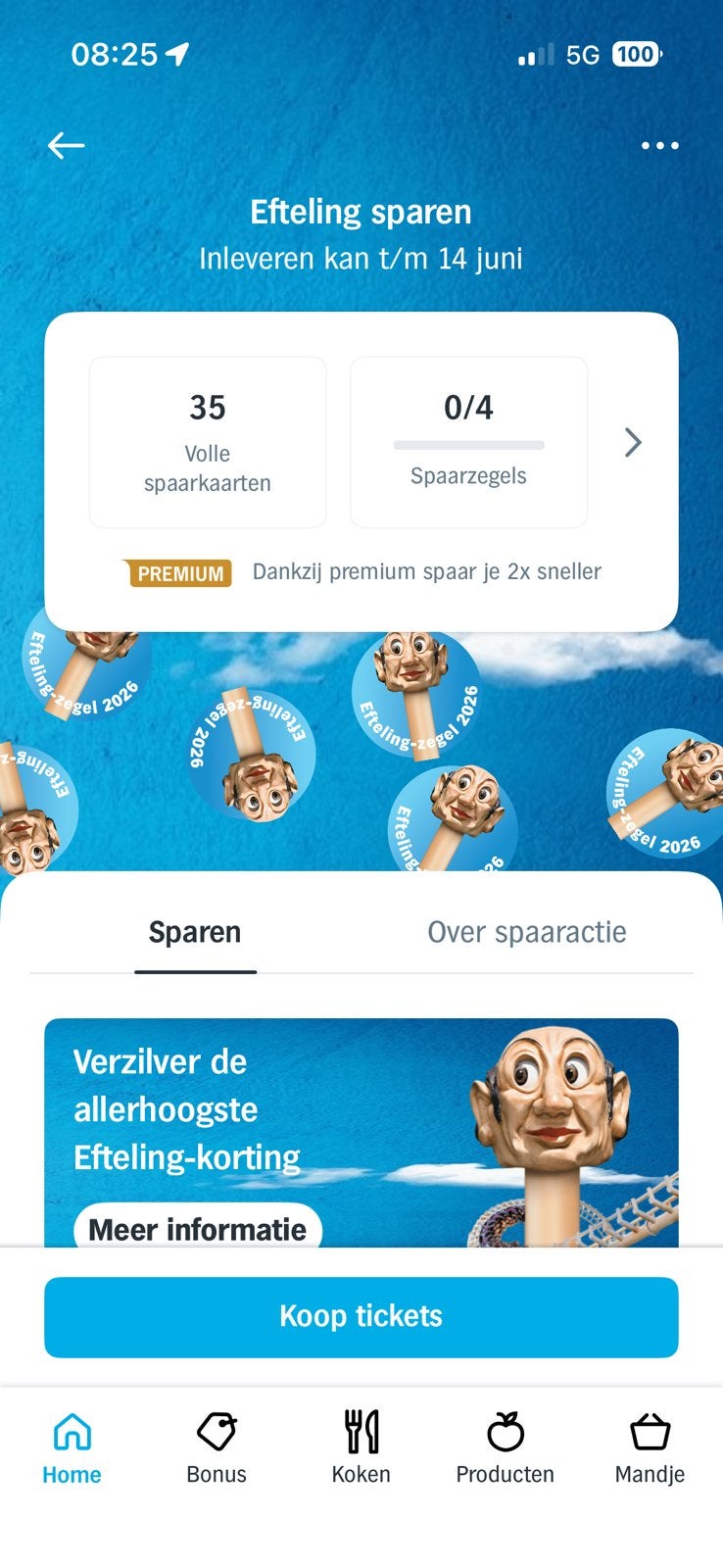 34x kortingsbon voor Efteling tm november 2026, Tickets en Kaartjes, Kortingen en Cadeaubonnen, Eén persoon, Overige soorten