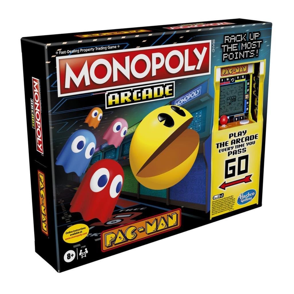 Monopoly Arcade Pac-Man, Hobby en Vrije tijd, ., Nieuw, Ophalen of Verzenden, .