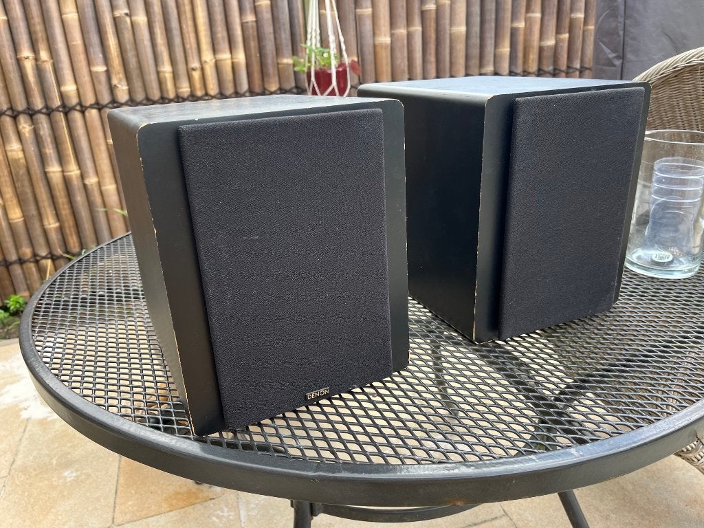 Denon SC-F88 2x, Gebruikt, Minder dan 60 watt, Front, Rear of Stereo speakers, Ophalen