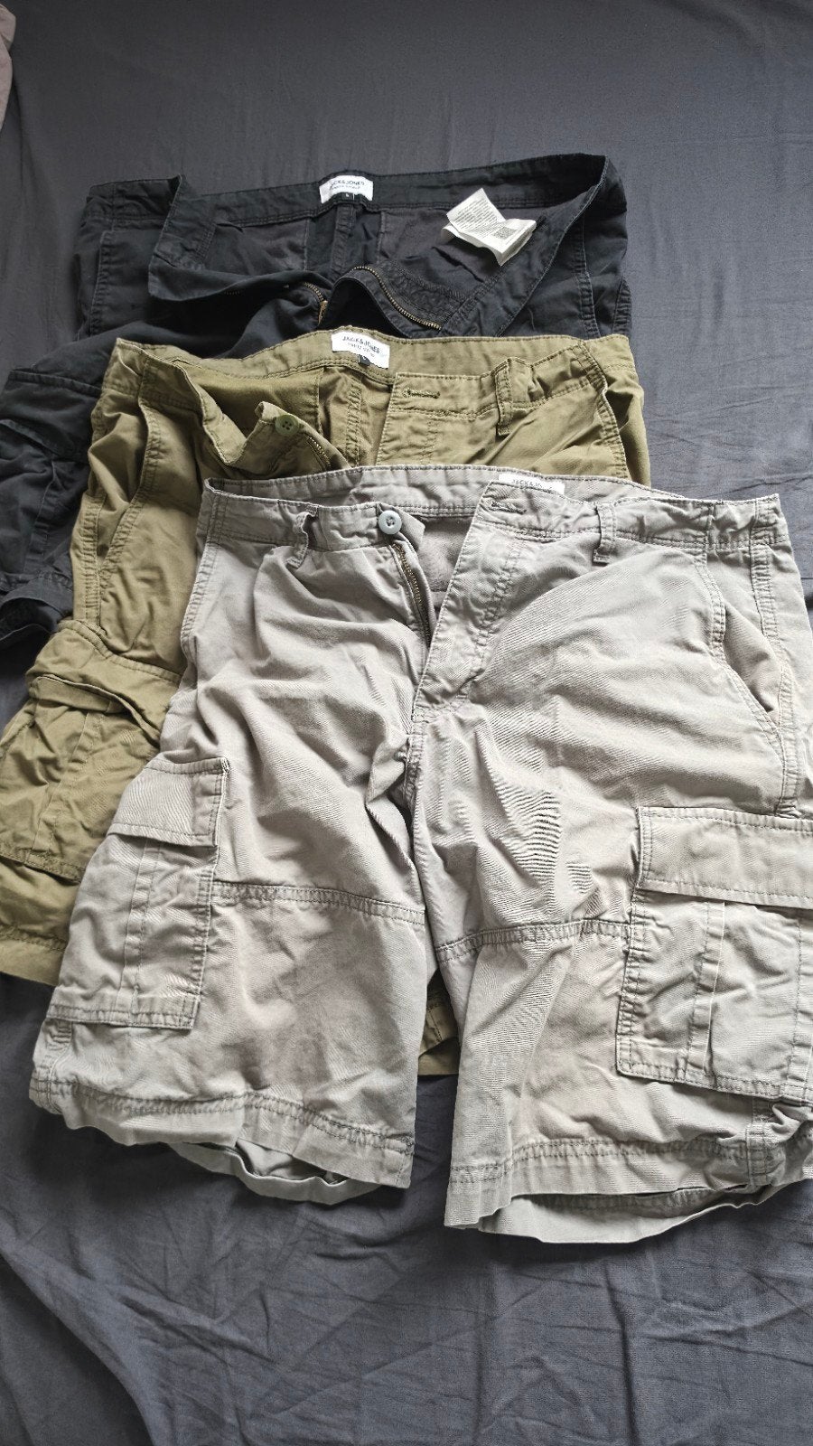3 Cargo Shorts - Diverse Kleuren, Zwart, Overige maten, Ophalen of Verzenden, Gedragen