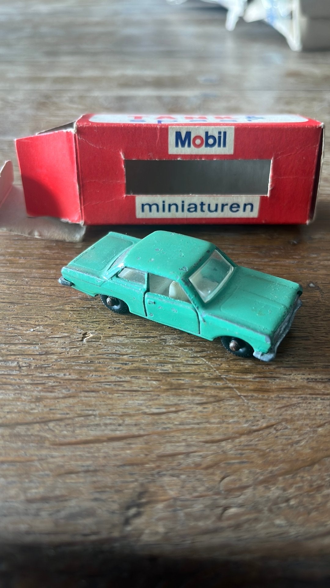 Best box Opel Rekord in zeldzame Tank & Spaar verpakking, Ophalen of Verzenden, Zo goed als nieuw, Auto
